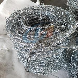 Bán buôn mạ kẽm nhúng nóng 16 máy đo hàng rào an ninh cao dây thép gai lưới chống trộm dây sắt 25kg CuộN - Product Image 2