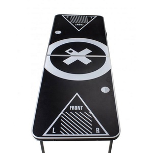 Tùy chỉnh 1.2 m hợp kim nhôm gấp bia Pong rượu bảng trò chơi đồ gỗ ngoài trời cho khách sạn & bệnh viện - Product Image 2