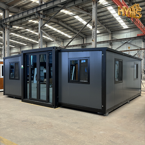 Maison préfabriquée de luxe extensible à construction rapide, deux chambres, maison préfabriquée portable d'extérieur, Casas Prefabricadas - Product Image 1