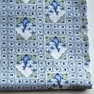 Tissu imprimé 100 % coton à petits motifs floraux et à carreaux pour projets de <span class=keywords><strong>couture</strong></span> DIY, matériau de quilting, fournitures textiles - Product Image 5