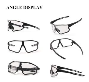 Lunettes de vélo photochromiques avec logo personnalisé, changement de couleur, sports de plein air, course, montagne, photochromiques, lunettes de soleil pour hommes, cyclisme - Product Image 3