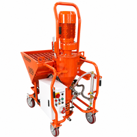 Machine de pulvérisation de plâtre électrique automatique M9, pulvérisateur de poudre sèche pour la finition des murs et des plafonds