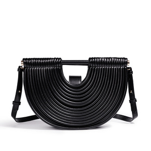 WT0004 Borsa Intrecciata a Mano da <span class=keywords><strong>Donna</strong></span> - Versatile Borsa a Tracolla, Clutch e Borsa da Sera - Product Image 2