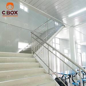 Cbox Bâtiment de bureau modulaire en gros, camp de mineur mobile, dortoir, cantine, atelier, maison préfabriquée en conteneur à plat - Product Image 6