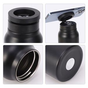 กระติกน้ำเก็บความร้อนแบบใหม่ ขนาด 24 ออนซ์ ผลิตจากโลหะ พร้อมที่ยึดโทรศัพท์ ทำจากสแตนเลสสตีล ใช้กับแม่เหล็กได้ - Product Image 5