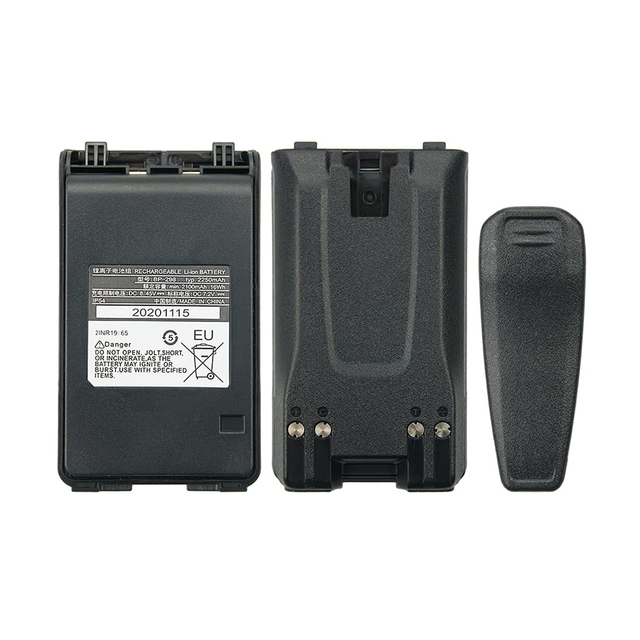 BP-298 Li-ion Walkie Talkie Portable Radio Battery 1500-2000mAh IPX7 Water Resistant for IC-V86/IC-U86/IC-V80/IC-F30
