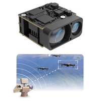 Módulo de Telémetro Láser de Vidrio Erbio de Clase 1, Seguro para los Ojos, con Longitud de Onda de 905±10nm, Alcance de 1200/2000/3000m, para FPV
