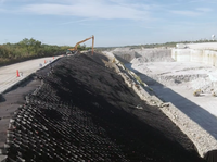Système de confinement cellulaire en géocell HDPE NETE MPGGC pour le contrôle de l'érosion des pentes, mur de soutènement, stabilisateur de sol haute résistance