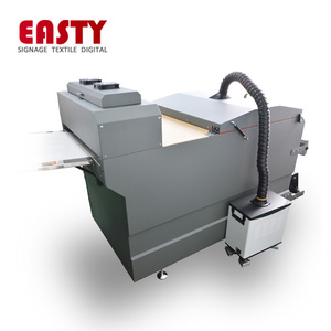 Impresora de película PET DTF de 600 mm, máquina de impresión por transferencia de calor para camisetas y prendas de vestir con unidad de agitación y secado de polvo - Product Image 3