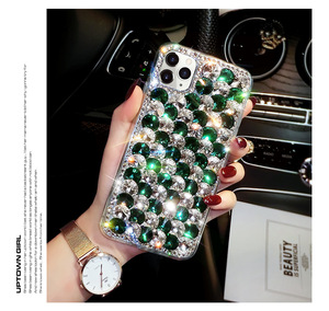 Étuis pour téléphones portables pour iPhone 6-12 Pro Max et Samsung S8-S21 Ultra, antichoc, colorés, avec strass, <span class=keywords><strong>de</strong></span> <span class=keywords><strong>marque</strong></span> <span class=keywords><strong>de</strong></span> luxe - Product Image 4