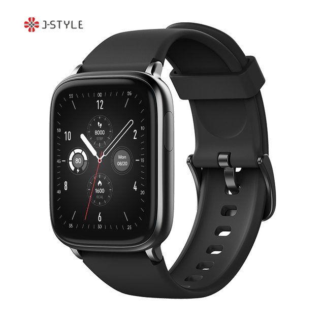 Jstyle 2166 Ultra Thin Amoled Screen Smartwatch Slim Sports Smart Watch with Blood Pressure and Heart Rate Monitor for Men Women