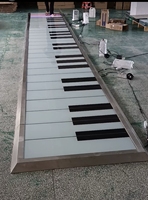 Venta directa de fábrica Interior Exterior LED Piano Interactivo DJ Pista de baile Musical para Game Play Park Party