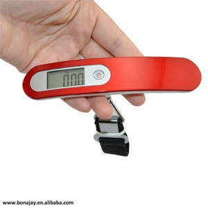 50kg/10g <span class=keywords><strong>balance</strong></span> de ceinture à main LCD électronique numérique suspendu <span class=keywords><strong>balance</strong></span> de pesage valise de voyage <span class=keywords><strong>bagages</strong></span> balances suspendues - Product Image 2