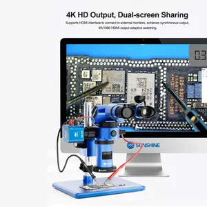<span class=keywords><strong>Microscope</strong></span> et caméra industriels RELIFE MC2 4K HD, outil de réparation de capteur de haute qualité pour téléphones mobiles - Product Image 2