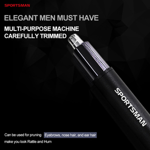 Tondeuse Électrique Nez-<span class=keywords><strong>Oreilles</strong></span> - Tondeuse Professionnelle Indolore pour Sourcils et <span class=keywords><strong>Poils</strong></span> du Visage 2024 pour Hommes et Femmes, Mini Portable IPX4 Usage Domestique - Product Image 3