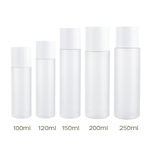 Flacon de toner en plastique PET givré avec bouchon à vis 100ml 120ml 150ml 200ml 250ml Emballage cosmétique Impression sur soie Étiquette personnalisée - Product Image 2
