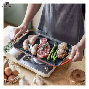 Lớn phẳng vỉ nướng BBQ nướng <span class=keywords><strong>PAN</strong></span> gang nấu ăn tấm gân Fry <span class=keywords><strong>Pan</strong></span> - Product Image 2