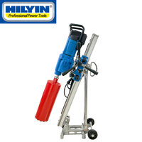 HILYIN DHCD50S3 Taladro de Diamante de Tres Velocidades 500/350/180mm con Pantalla Electrónica para Hormigón, Roca y Ingeniería Pesada