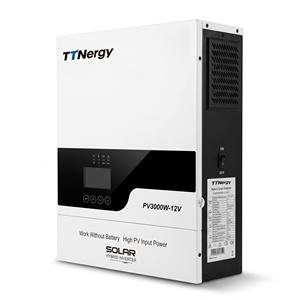 Inversor Solar Híbrido MPPT Monofásico de 10kVA 8kW 3kW 3000W 6.2kW 12kW 3kVA 6kW 10kW 5kW 6-10kW 48V 24V para Sistemas Conectados a la Red y Aislados - Precio - Product Image 1