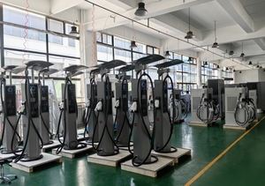 Waterproof IP65 <b>Outdoor</b> EV Charging Post With <b>Cable</b> Management System EVMS-640/480 Ccs Ev Charger. EVMS-640/480 - Product Image 6