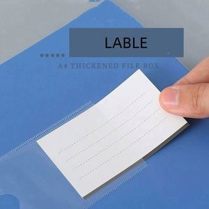 Wholesale Pp Material Box <b>Collapsible</b> <b>Desk</b> Document Expanding Folders Clear File Folder Organizer - Product Image 3