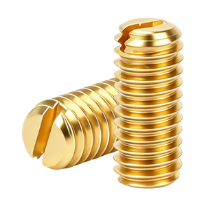 Tornillos de Fijación Hexagonales de Latón H59 H62 con Punta Plana M1.2-M10, Conductivos, Anticorrosivos, Tamaños Completos, Venta al por Mayor de Fábrica, Precisión en el Mecanizado - Product Image 4
