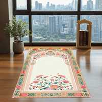 Tapis de prière portable et doux pour mosquée et maison |   Tapis islamique léger