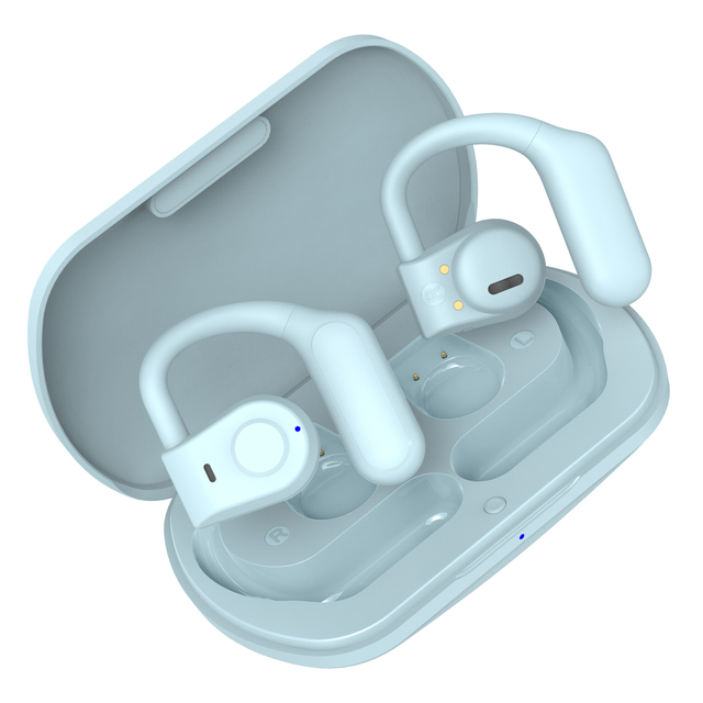 Factory OEM Ear Hook Earbuds Bt 5.3 Ows Clip on Open Ear Earbuds Air Conduction Earphones