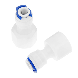Raccords de tuyauterie en plastique en POM de qualité alimentaire, connecteurs rapides, robinet à bille pour purificateur d'eau - Product Image 1