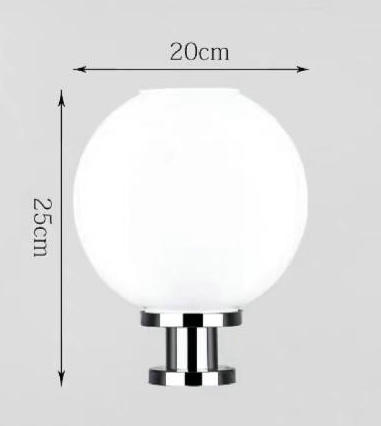 Diamètre 20 cm