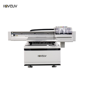 Impresora UV Plana <span class=keywords><strong>6090</strong></span>, Impresora Industrial Automática de Tinta UV con Cabezal de Impresión I3200, 60x90cm, 5-7.2/h, para Acrílico, Vidrio, Metal y Madera - Product Image 2