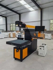 Máquina de Marcado y Corte Láser de CO2 Galvo Dinámico 3D de 600*600mm para Cuero, Tela, Zapatos, Papel, Tarjetas, Vasos <span class=keywords><strong>Yeti</strong></span> y Madera - Product Image 1