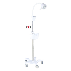 Lampe d'examen médical mobile LED MT <span class=keywords><strong>MEDICAL</strong></span> pour hôpital avec roues et panier, bras flexible, lumière auxiliaire chirurgicale - Product Image 1