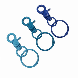 Anillas Redondas de Aleación de Zinc Coloridas con Gancho y Bucle para Joyería, Bolsos, Colgantes para Perros, Primavera 2023 - Product Image 4