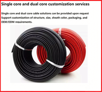 Cable Solar Fotovoltaico, Utilizado para Cobre Estañado, Nivel de Protección XLPO IP67, 0.6/1KV AC PV1500DC 6mm/4mm/10mm