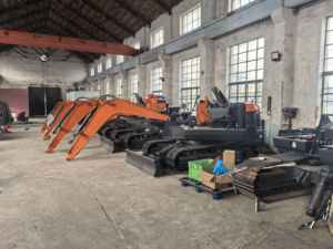 Kylin fabrieks prijs, Koreaans merk design, geschikt voor civiele bouw, 6-tons hydraulische stalen rupsgraafmachine. - Product Image 5