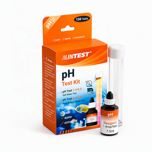 水槽水質パラメータ監視試薬 魚タンク用pH試験液 正確な水質チェックキット - Product Image 4
