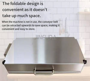 Machine à laminer <span class=keywords><strong>la</strong></span> pâte commerciale, laminoir à pâte <span class=keywords><strong>feuilletée</strong></span> réversible pour boulangeries, pâtisseries - Product Image 4