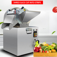 Commerciële automatische snijmachine voor fruit en groenten, geschikt voor radijs, zoete aardappel, meidoorn en andere soorten.
