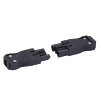 BELEKS PS2B-4L/0(A) Bloques de Terminales Enchufables de 4 Pines, 250V, 16A, PA66 (V2), Retardante de Llama, IP30, Conector de Enchufe con Terminal de Tornillo