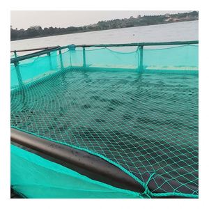 Aquarium — Cage de poisson ronde flottante en fibre de carbone, équipement d'aquarium, bleu, <span class=keywords><strong>thon</strong></span>, Marine et côtière, HDPE, offre spéciale, - Product Image 1