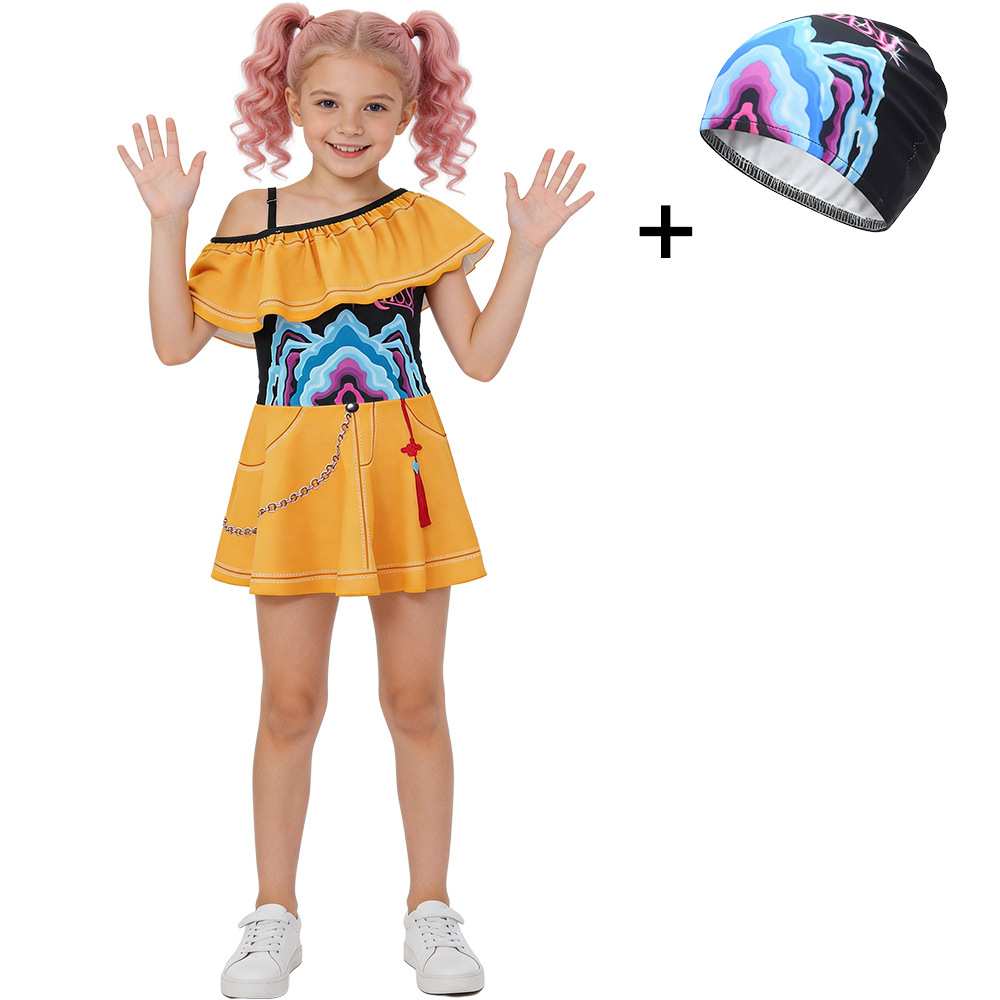 Mila's jumpsuit hat
