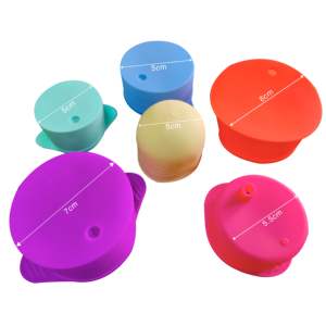 Tapas de taza de protección de barra de fiesta de silicona de varios estilos OEM ODM estirable antidrogas antimosquitos sin BPA respetuoso con el medio ambiente - Product Image 4