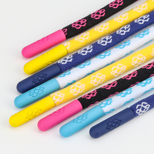 Geflochtene Kapuzenpullover-Kordeln Bedruckte Polyester-Sweatshirt-Schnüre in Verschiedenen Farben Bekleidungs-Kordeln für Bekleidungshersteller - Product Image 3