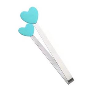 ที่คีบอาหารซิลิโคนขนาด 5 นิ้ว, ที่คีบอเนกประสงค์ขนาดเล็กสำหรับบาร์บีคิว น้ำแข็ง และขนม, รูปทรงมือ ทำจากสแตนเลสสตีลแบบไม่ติดอาหาร พร้อมโลโก้ตามสั่ง - Product Image 6