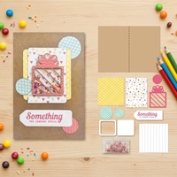 Kit de bricolage en carton pour enfants : Créez votre propre carte-cadeau shaker d'anniversaire – Jouet éducatif à coller soi-même pour débutants, thème animaux