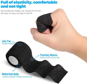 Bande adhésive pour <span class=keywords><strong>tatouage</strong></span>, bandage non tissé pour <span class=keywords><strong>tatouage</strong></span>, bandages de protection imperméables auto-adhésifs, protection des doigts, accessoires de <span class=keywords><strong>tatouage</strong></span> - Product Image 3