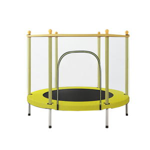 Lit de saut d'intérieur pour enfants <span class=keywords><strong>Trampoline</strong></span> avec <span class=keywords><strong>protection</strong></span> par filet de sécurité - Product Image 1