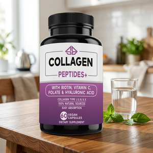Capsules de Vitamines OEM Acide Hyaluronique Vitamine C Naturel pour Femmes Complément Beauté 60 - Product Image 1