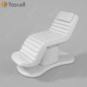 Yoocell أثاث صالون تجميل سبا الإلكترونية الجدول سرير تدليك 4 المحركات الكهربائية الوجه رمش تدليك كرسي